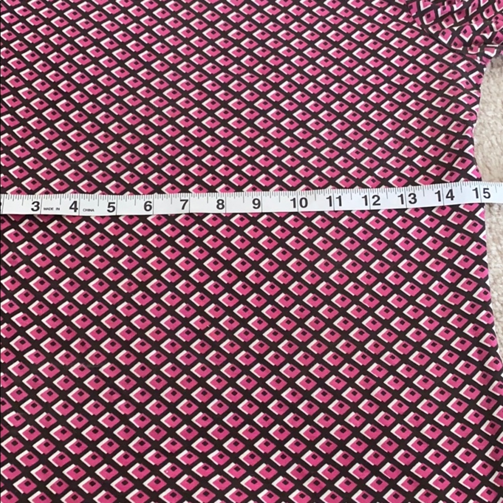 🥭(4 for $15) Style&Co Pink and Brown Top - Picture 4 of 8